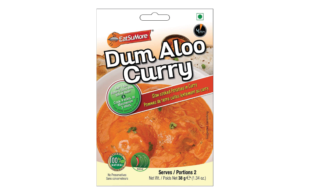 EatSuMore Dum Aloo Curry    Pack  38 grams